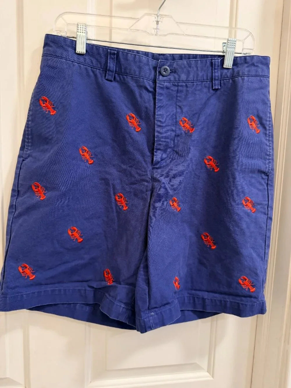 Vineyard Vines Lobster Embroidered Club Shorts 33 - Picture 2 of 11